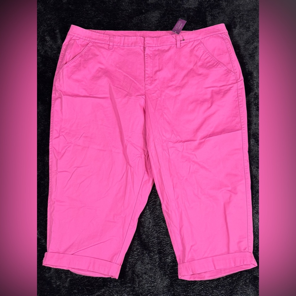 Lane‎ Bryant Light Purple Capri Pants Size 26
